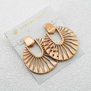 Kendra Scott Fan-Shaped Earrings